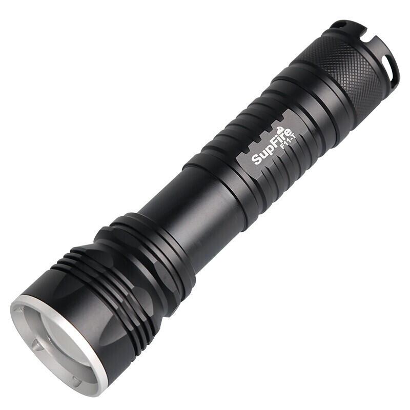 Handheld Flashlight With Adjustable Focus And 5 Light Modes, Outdoor Water Resistant Tactical Flashlight for Camping Hiking Emergency