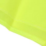 10 Pieces V-type Warp Knitted Vest reflective Vest Yellow Uniform
