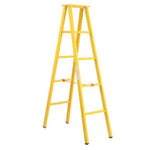 Safety Ladder Herringbone Ladder 3m A-type FRP Material Non-alip Yellow