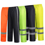 Waterproof Rain Pants Reflective And Wear-resistant Outdoor Fishing Rain Pants Single Thickened Male And Female Split Adult Double-layer Riding