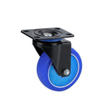 Caster TPR Silent Rubber Wheel Hand Cart Caster 5 Inch Single Wheel
