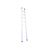 3.5m Straight Ladder Single Side Ladder Engineering Ladder Bamboo Ladder Small Ladder Thickened Aluminum Alloy Single Ladder