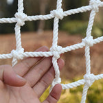 13x3m Nylon Rope Safety Net 5cm Mesh Hole Nylon Safety Net Stair Protective Net Guardrail Hanging Falling Prevention Safety Nets Φ5mm
