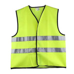Safety Vest Yellow Reflective High Visibility Safety Vest Men & Women, Work, Cycling, Runner, Surveyor, Volunteer, Crossing Guard, Road