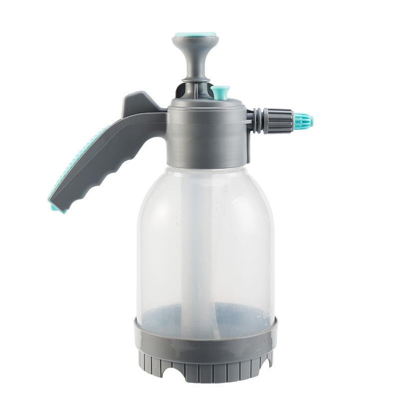 1.5L Transparent Watering Pot Watering Household Gardening Flower Raising Pneumatic High-pressure Watering Pot Disinfection Special Long Nozzle Watering Pot