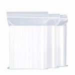 6#100 Pieces PE Transparent Self Sealing Bag Plastic Sealed Plastic Bags Sealed Plastic Bags Plastic Bags Sub Packed Plastic Bags