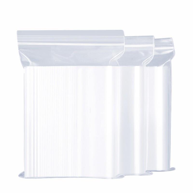 8 # 100 Pieces PE Transparent Self Sealing Bag Plastic Sealed Plastic Bags Sealed Plastic Bags Plastic Bags Sub Packed Plastic Bags