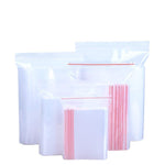 8 # 100 Pieces PE Transparent Self Sealing Bag Plastic Sealed Plastic Bags Sealed Plastic Bags Plastic Bags Sub Packed Plastic Bags