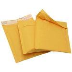 1400 Only Kraft Paper Self Sealing Bag, Composite Bubble Envelope, Foam Shocproof Yellow Express Bag 11*13+4cm