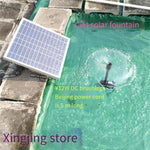 Solar Fountain Water Pump Villa Garden Solar Water Pump Pond Oxygenation Filtration Cycle 15w