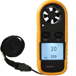 Mini Anemometer Anemometer Air Conditioning Fan Air Temperature Anemometer Measuring Instrument Mini Anemometer [With Hanging Rope]
