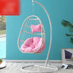 Net Red Hanging Chair Basket Rattan Bedroom Swing Girl Single Family Indoor Balcony Orchid Hammock Bassinet A Beige Single