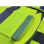 Reflective Vest Sanitation Suit Safety Vest Fluorescent Vest Protective Suit Safety Work Suit for Outdoor Working Night Riding Running