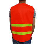 Reflective Vest Safety Reflective Vest For Sanitation Worker Road Construction Traffic Duty Road Administration Work Clothes