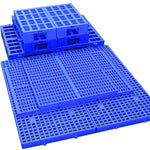 Plastic Tray Backing Board 1000 * 500 * 50mm Moisture-proof Board Grid Combined Backing Board For Warehouse Pallet