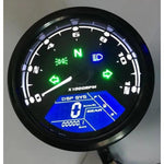 Universal LCD Motorcycle Digital Speedometer Motorcycle Odometer Tachometer Speedometer LCD Oil Meter