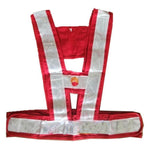 Protective Vest Cotton Orange Fluorescent With Safety Monitoring Logo Free Size (Order From 10 Pieces)