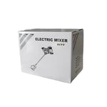 ECVV Paddle Mixer Handheld Electric Cement Mixer 2400W Industrial Grade Mixer 6 Gear Adjustable Speed Control Paint Cement Plaster Mortar Coating Powder Mixer