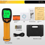 Infrared Thermometer High Temperature Infrared Thermometer Industrial Thermometer Portable Electronic Thermometer Range - 25 ~ 1180 ℃