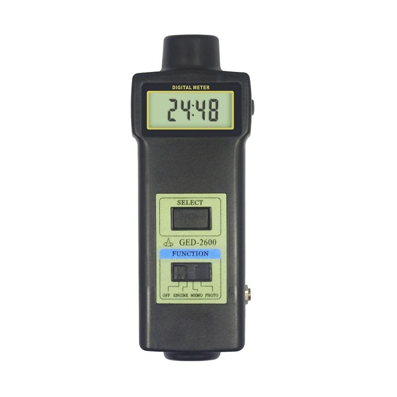 Non Contact Laser Tachometer With Electromagnetic Induction And Light Reflection Method