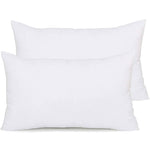 IBAMA 12"x20" Pillow Inserts Set 7D Ultra Soft Microfibers Pillow Core Fully Fulled for Couch and Bed Living Room