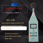 Integrated Sound Level Meter With Large Screen LCD Clock Noise Monitor Sound Meter Decibel Meter Noise Meter
