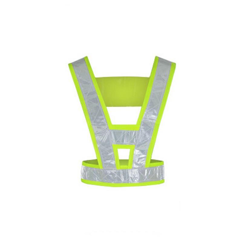 Reflective Safety Strap Safety Vest Fluorescent Yellow Highlight Traffic Safety Warning Reflective Vest Construction Riding Safety Suit