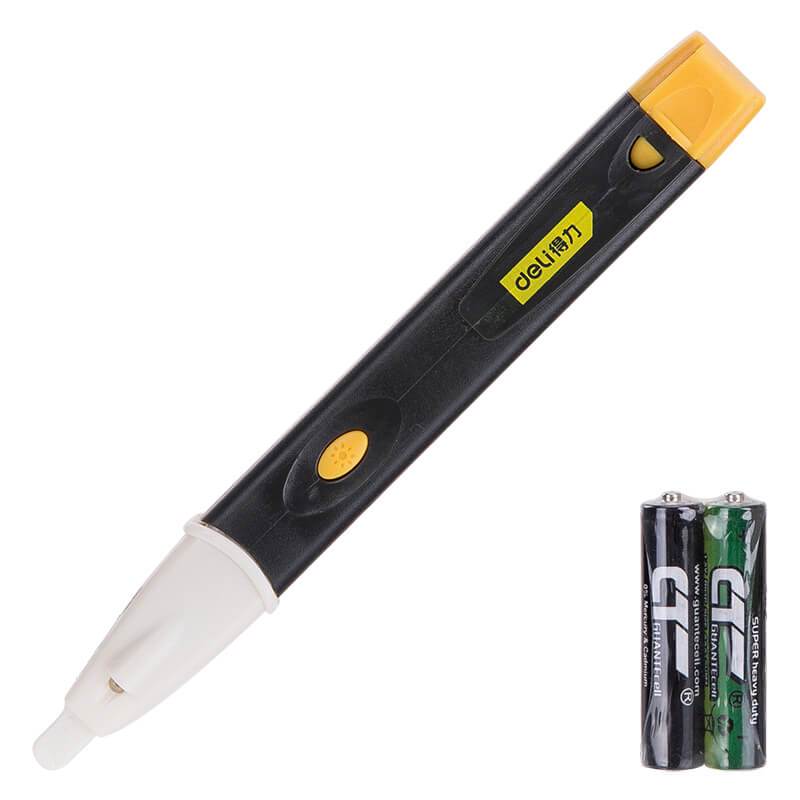 Deli 30 Pieces Contactless Test Pen 90-1000V 155mm Test Pencil DL8008