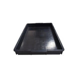 Anti Static Square Plate Thickened Plastic Turnover Box Materials Electronic Components Box Parts Box Tray 440 × Two Hundred And Ninety × 50mm Black