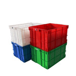 Thickened Turnover Box Rectangular Plastic Box Logistics Box Can Be Covered With Finishing Box Plastic Box 500-300 Box 560 * 410 * 310 White
