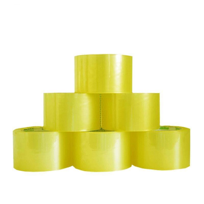 6 Pieces High Transparent Tape Sealing Tape 60mm * 60m Express Packaging Sealing Tape 5 Rolls