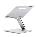 ECVV Aluminum Laptop Stand Ergonomic Folding Portable Laptop Holder Riser Computer Tablet Stand Anti-Slip Pads